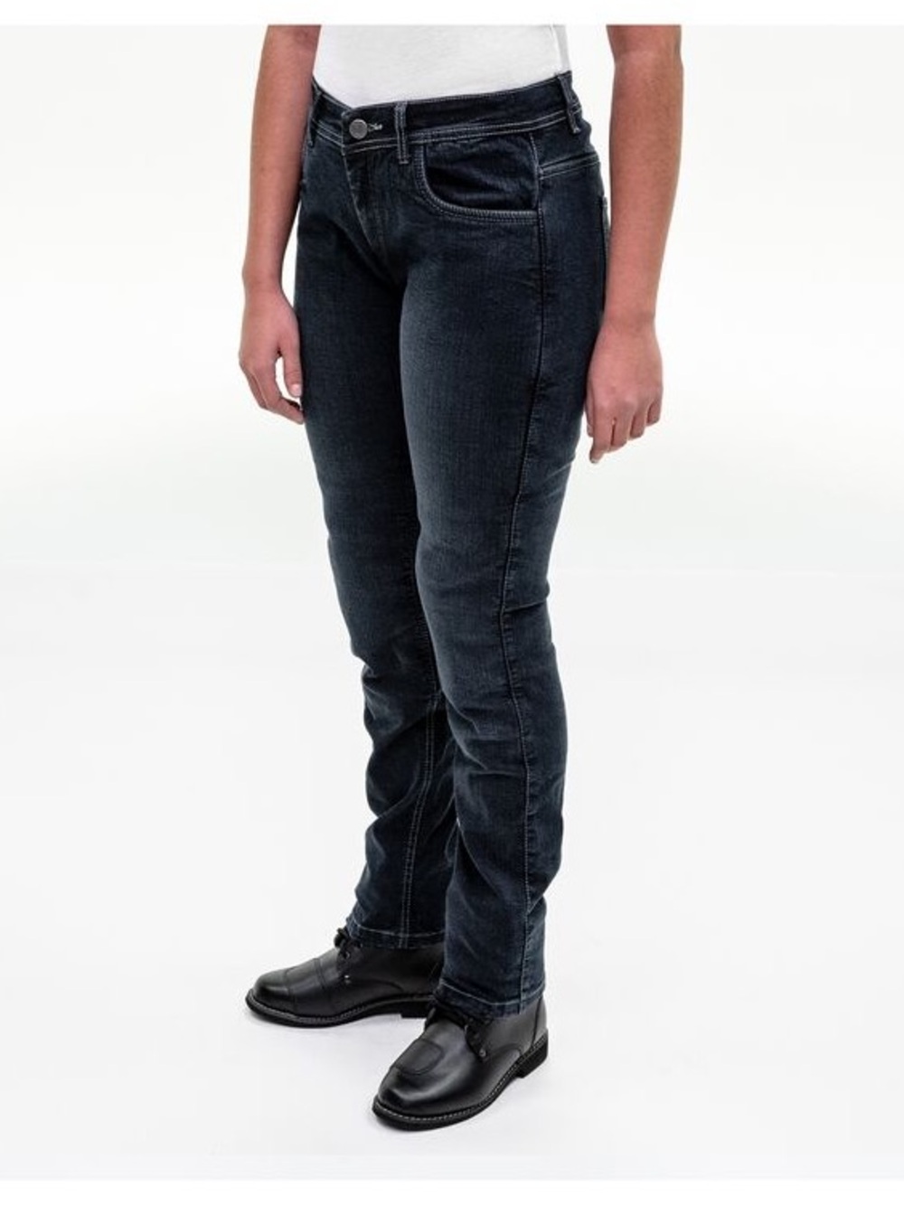 Street & Steel Oakland Woman's Motorcycle Riding Jeans in Blue Size 6